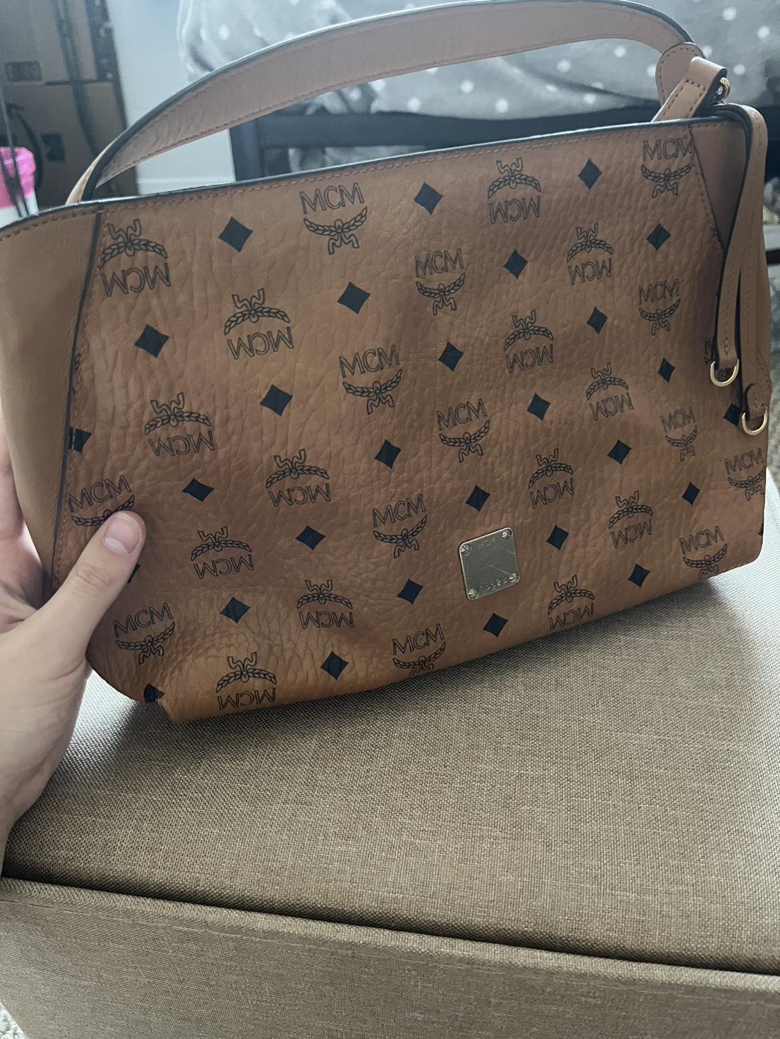 MCM Patricia Medium Bag image indicator(3)
