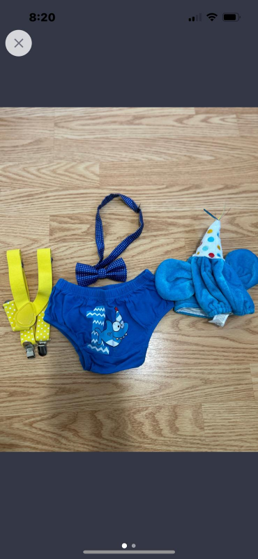 Baby Boy's First Birthday Outfit