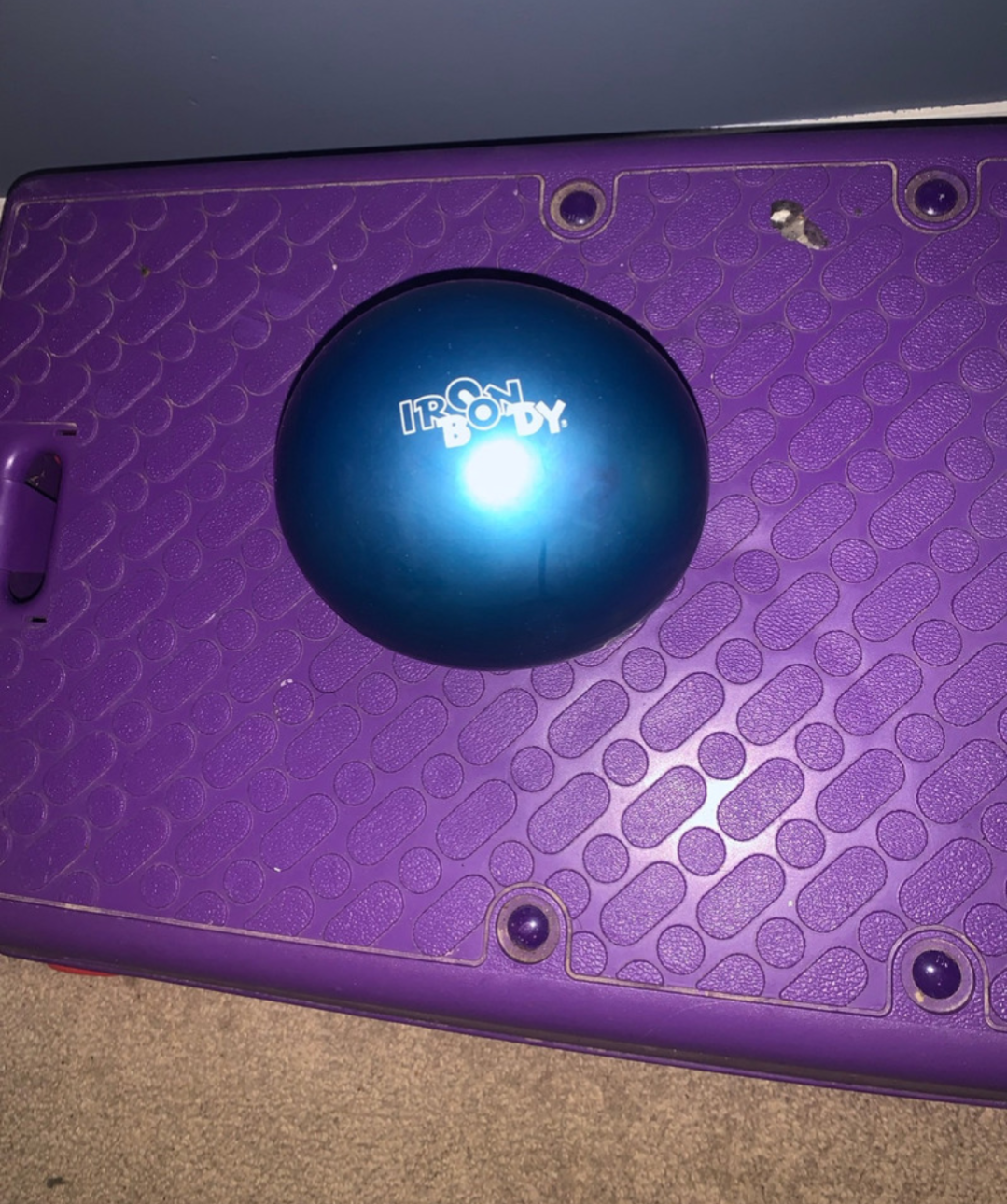 #freecycle 4lb weighted yoga ball thumbnail