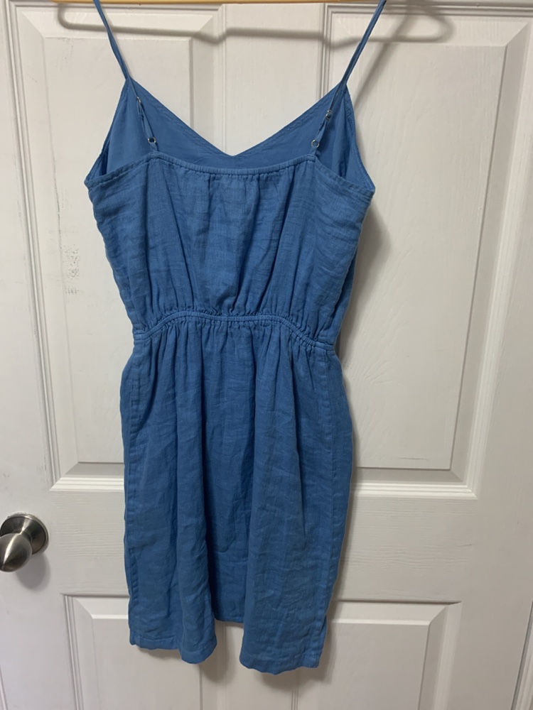 J.Crew Blue Slip Dress image indicator(2)