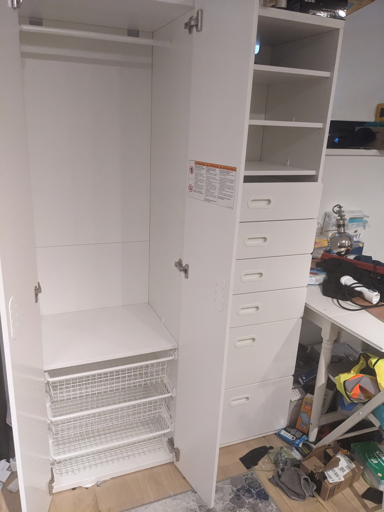 ikea stuva/fritids wardrobe - photo 2