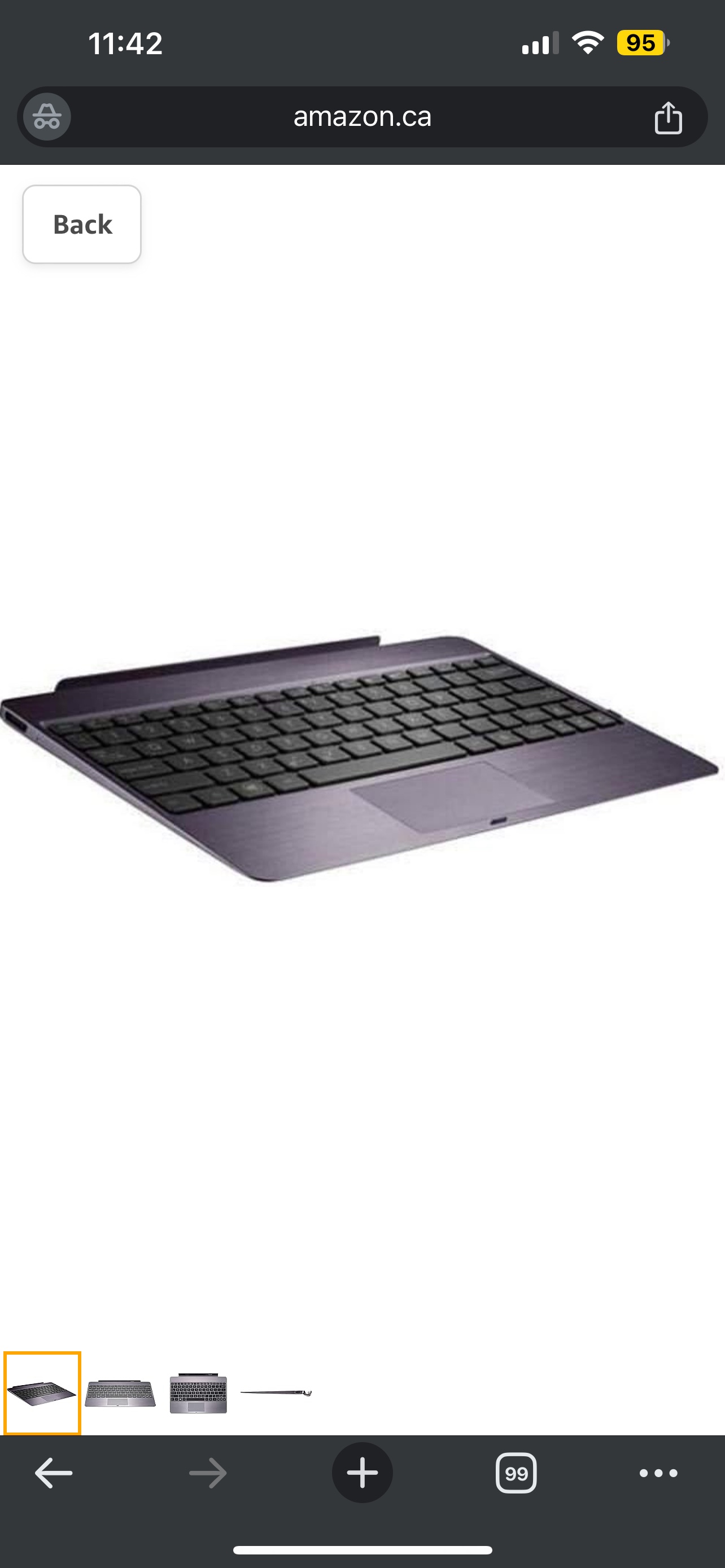 《Brand New》ASUS Vivo Tab Charging Dock Win 8 Touchpad Keyboard image indicator(3)