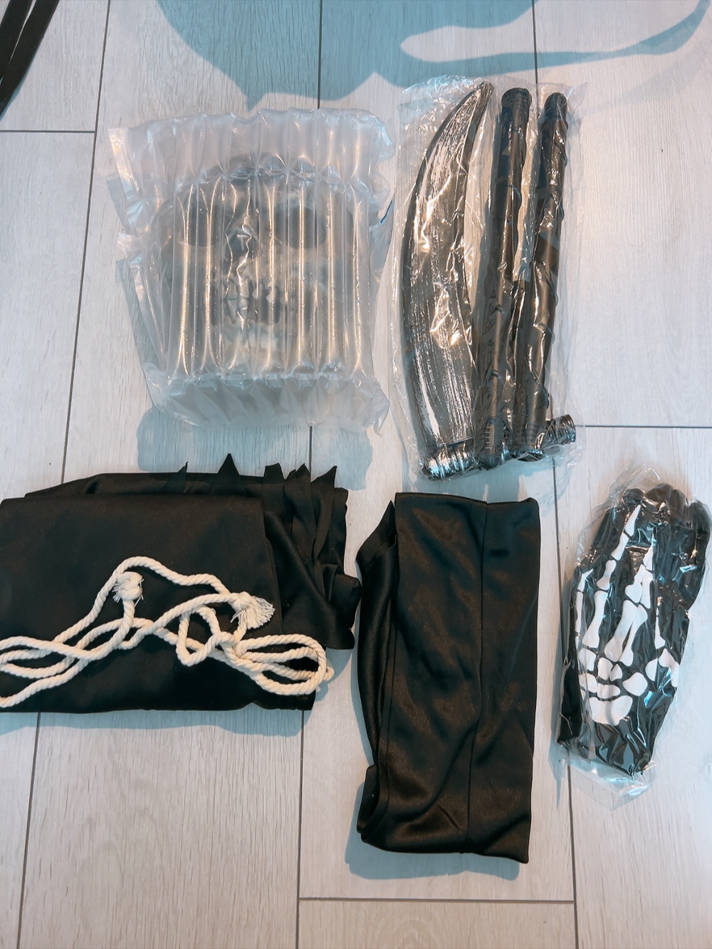 🥕NEW🥕 Halloween Grim Reaper Costume kids (120-130cm) image indicator(2)