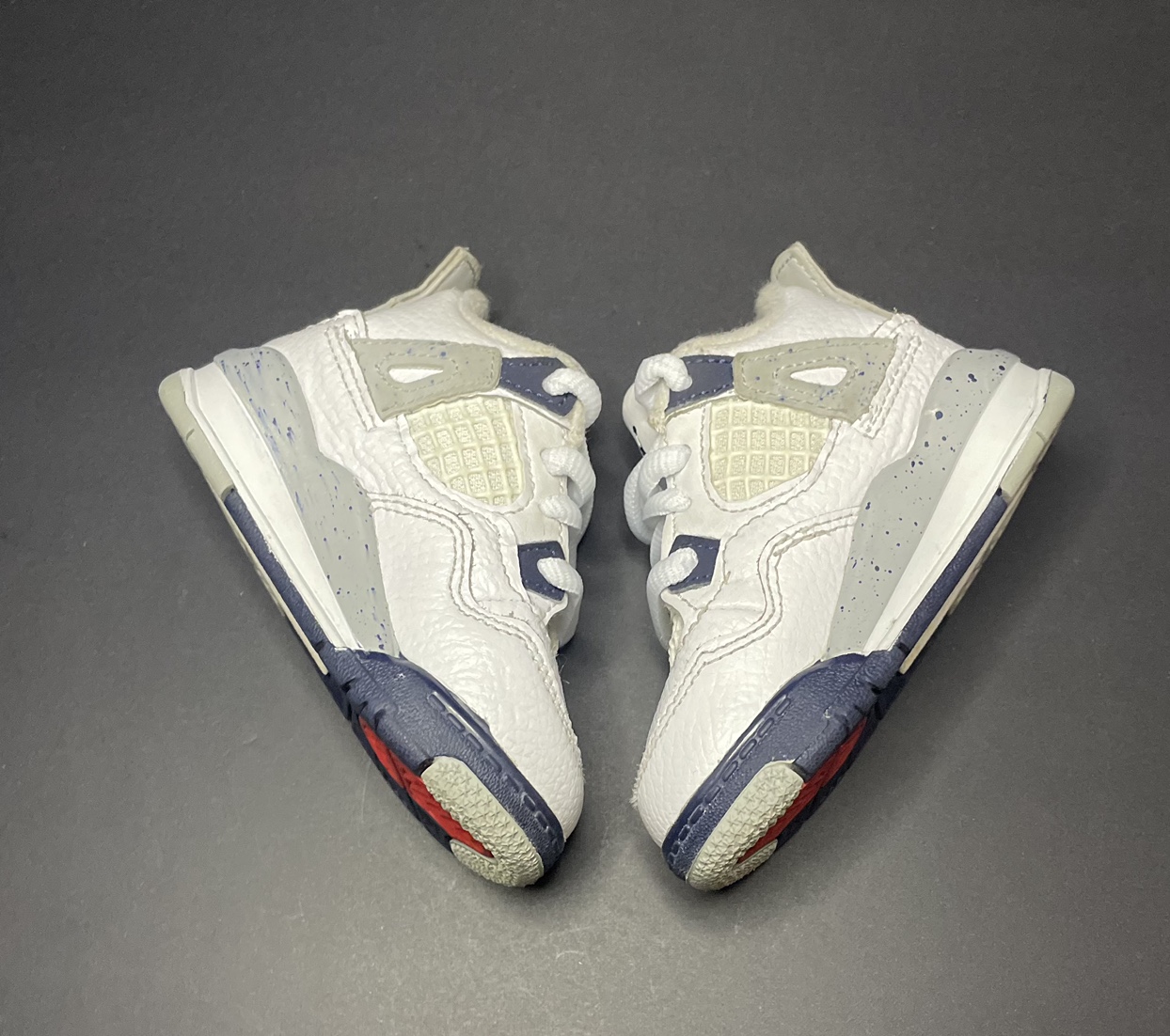 Used Air Jordan 4 Retro Baby Shoes size US4c - photo 5