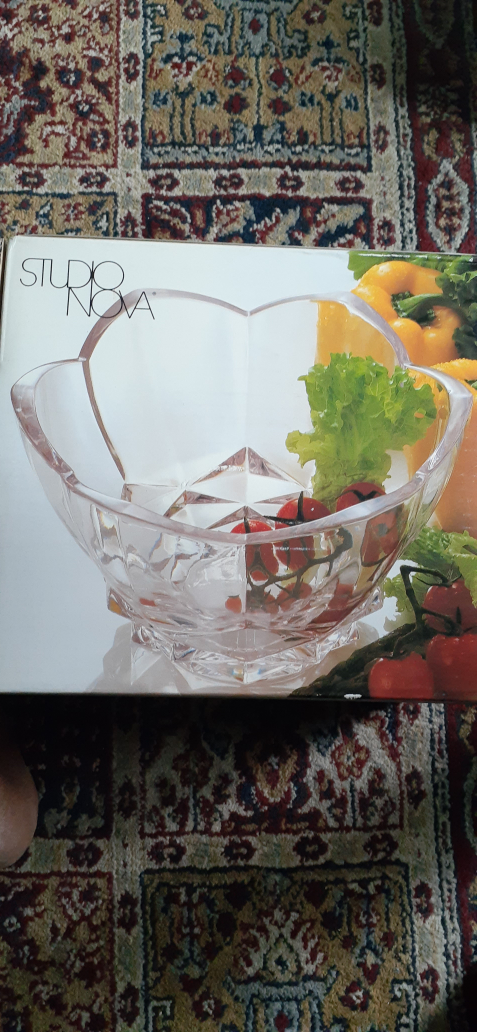 Studio Nova Crystal Serving Bowl