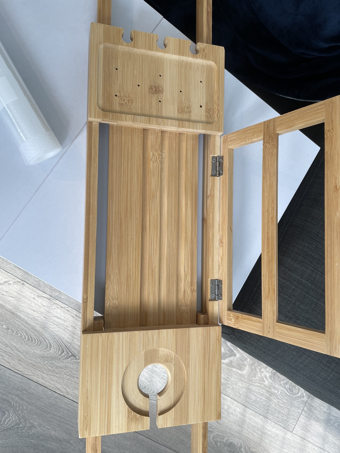 Bamboo Bath Tray, Oven Essentials, chopping board - photo 2