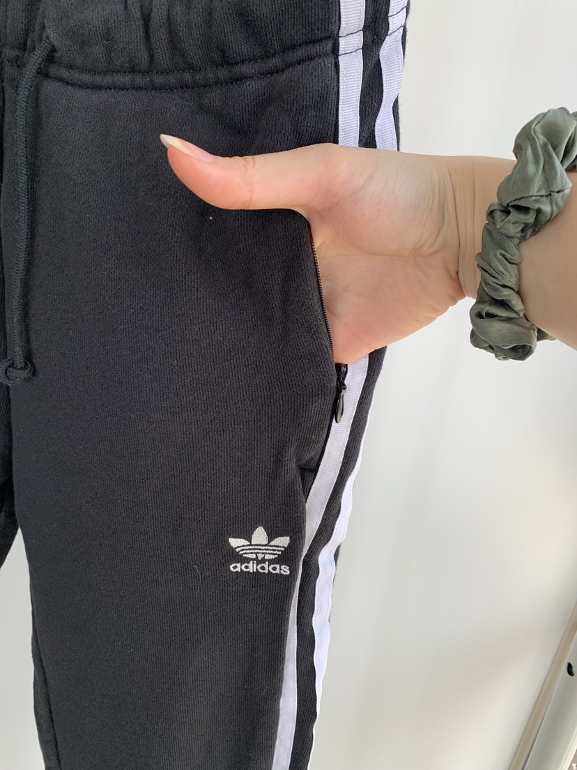 Adidas Black Track Pants image indicator(2)