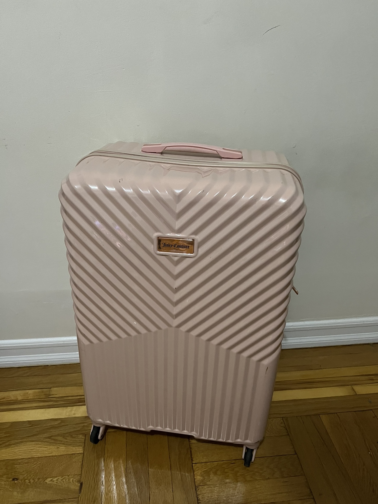 Juicy Couture Pink Suitcase #freecycle