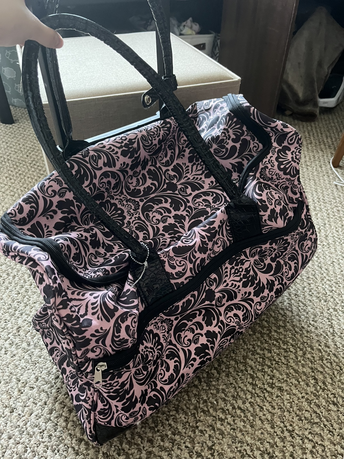 Rolling Carry-On Suitcase