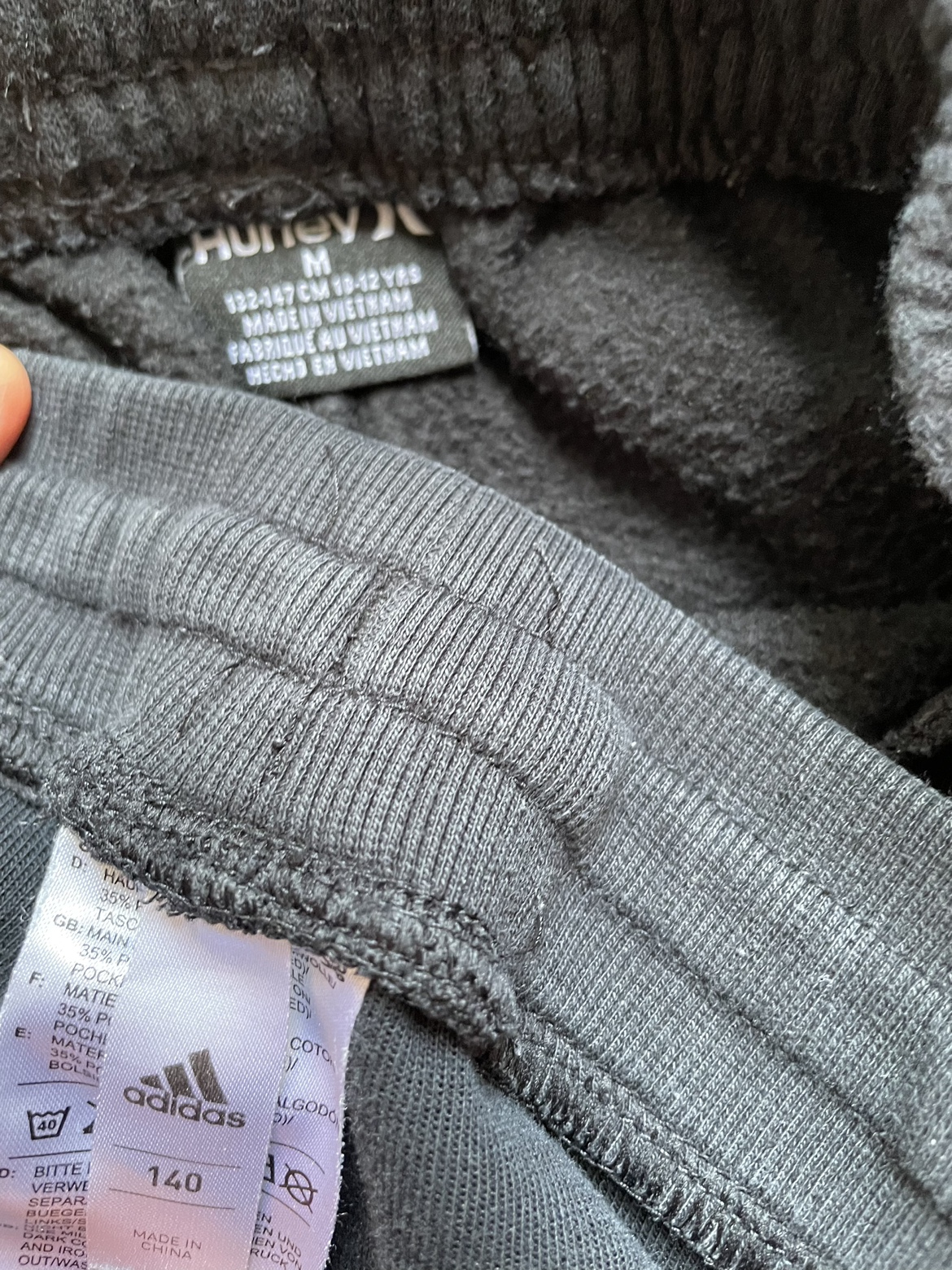 Adidas and Hurley Sweatpants for girl - photo 2