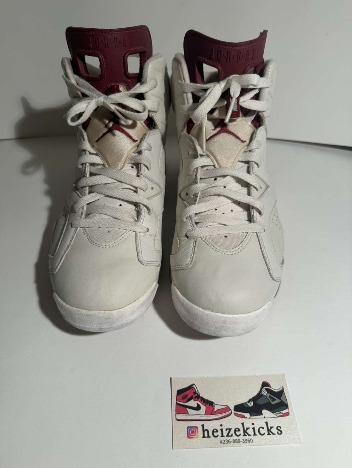 Air Jordan 6 Retro "Maroon" size 11 image indicator(2)