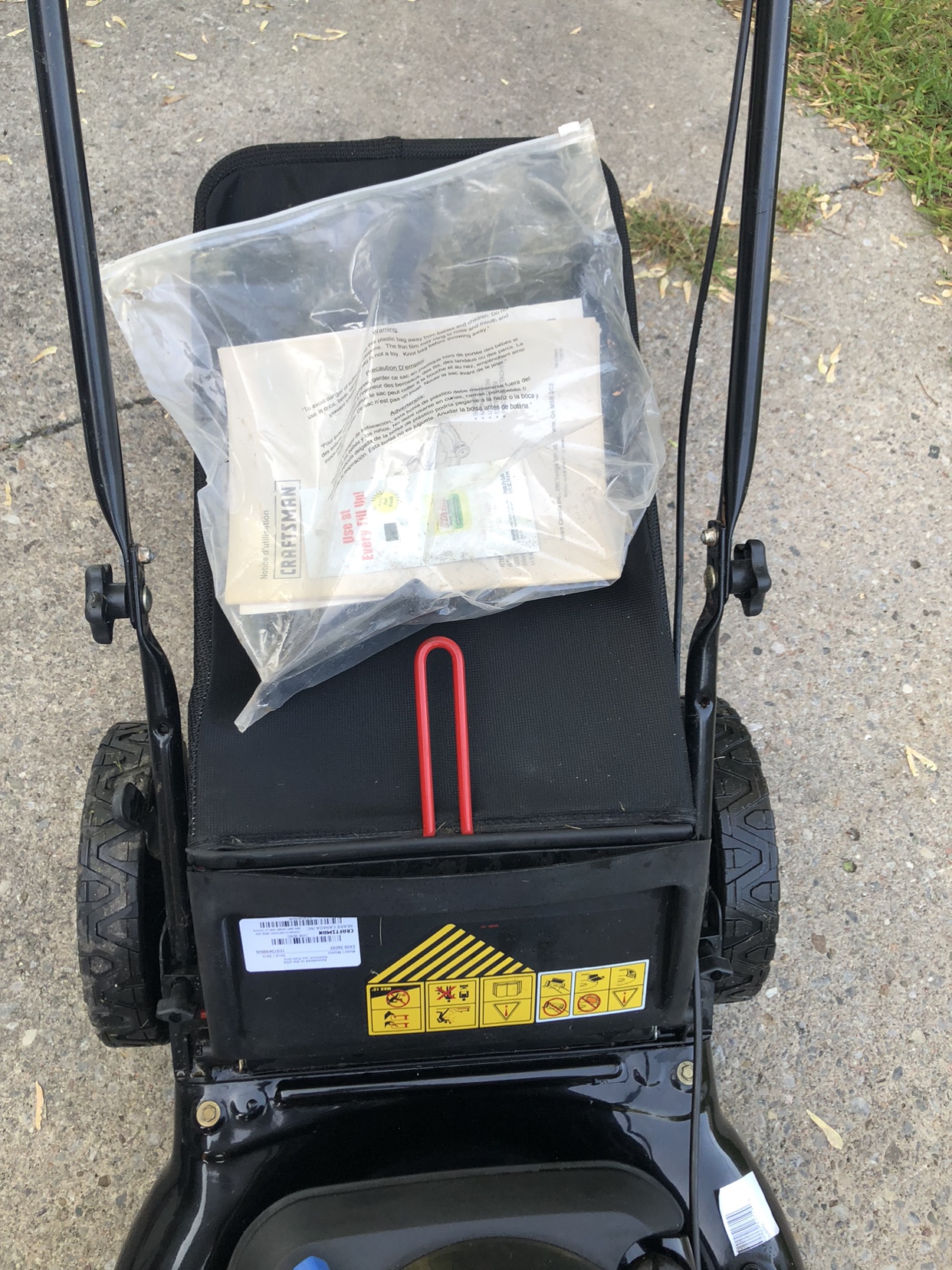 Brand new condition Craftsman Gas Lawn Mower - photo 5