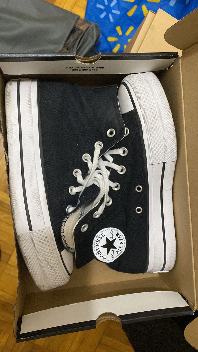 Converse All Star Platform High Tops with box - photo 2
