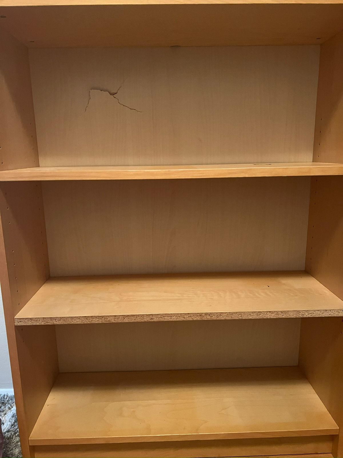 Twin bed for sale with a free shelf dresser - photo 2
