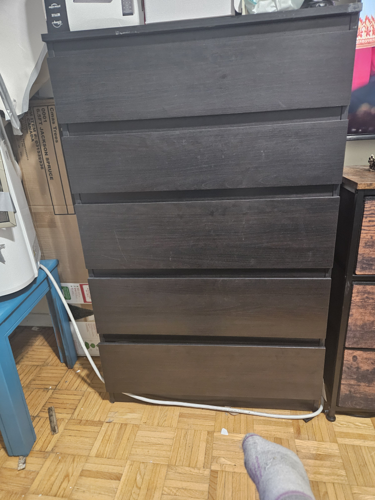 5-Drawer Dresser- Ikea Kullen x2
