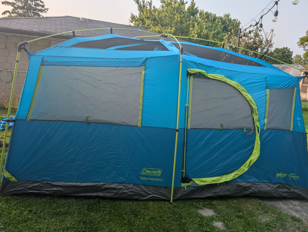 Coleman tent for 8 people, used in a good condition thumbnail