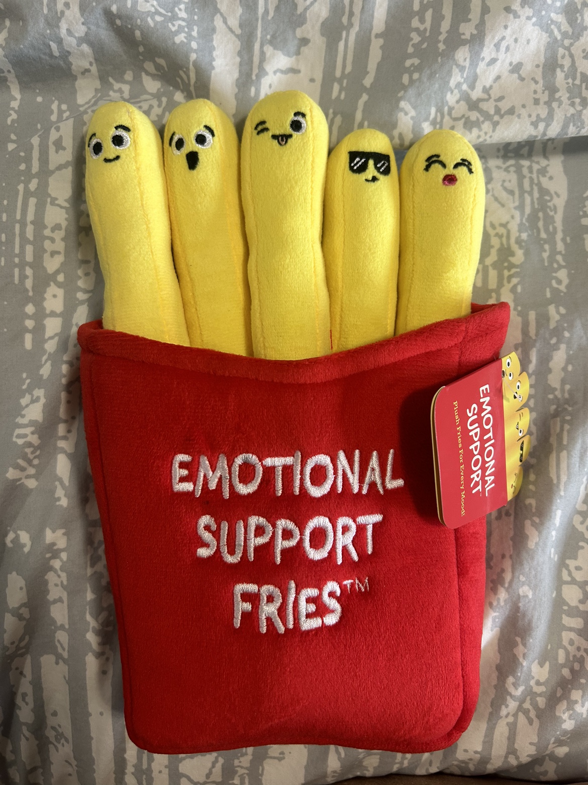 Emotional Support Fries Plush toys thumbnail