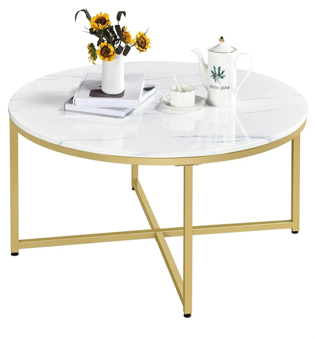 Marble coffee table (New in box)