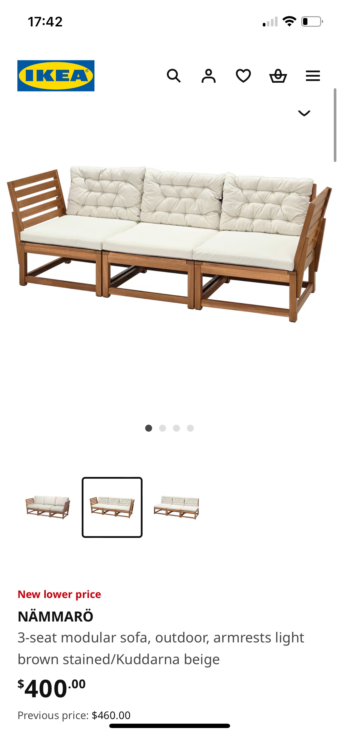 IKEA Outdoor Patio Set - photo 4