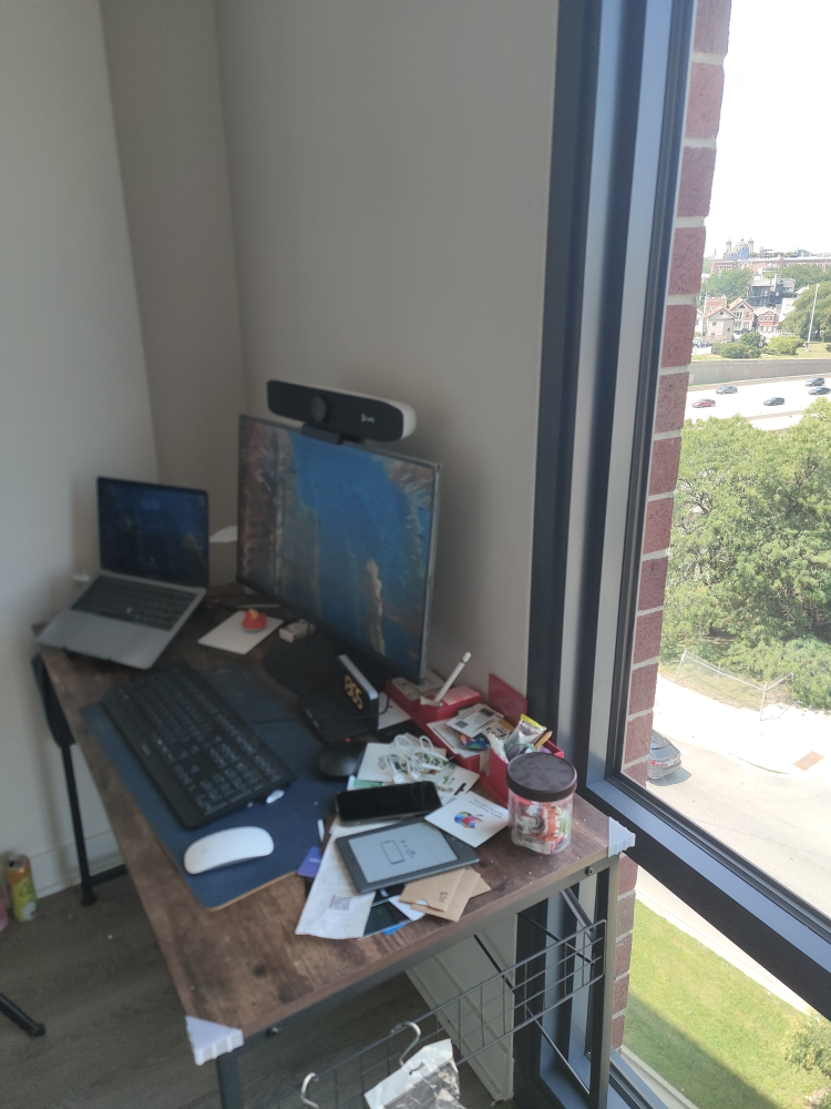 Computer work desk
