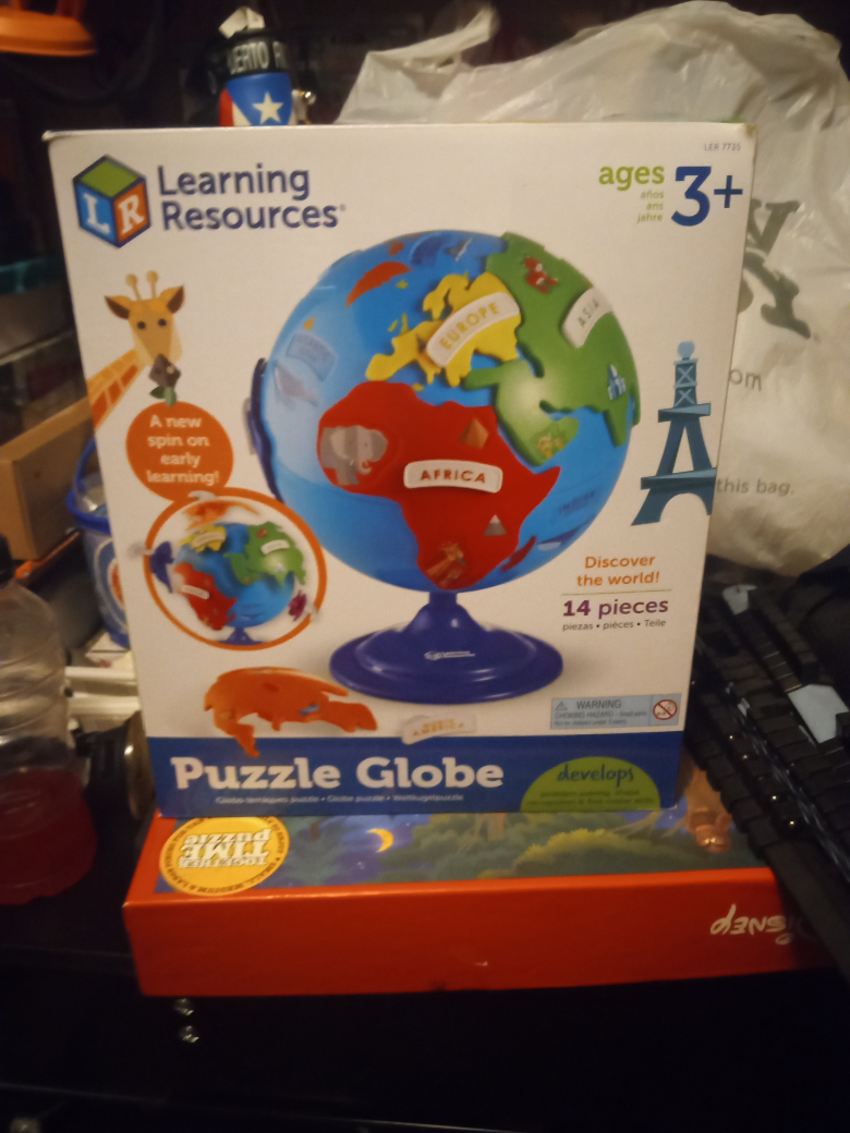 Learning Resources Puzzle Globe