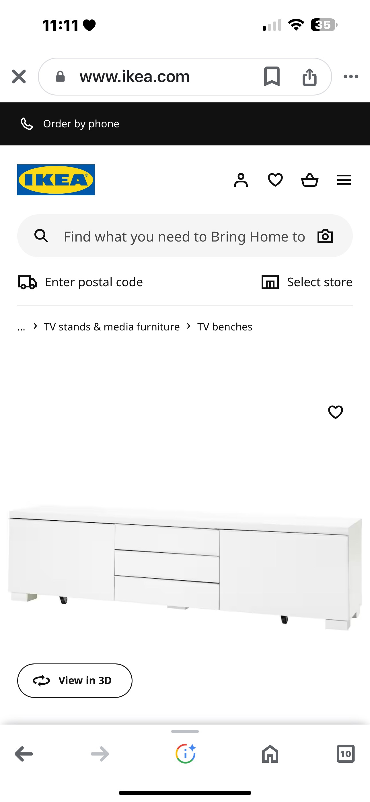 IKEA BESTÅ TV Bench - photo 4