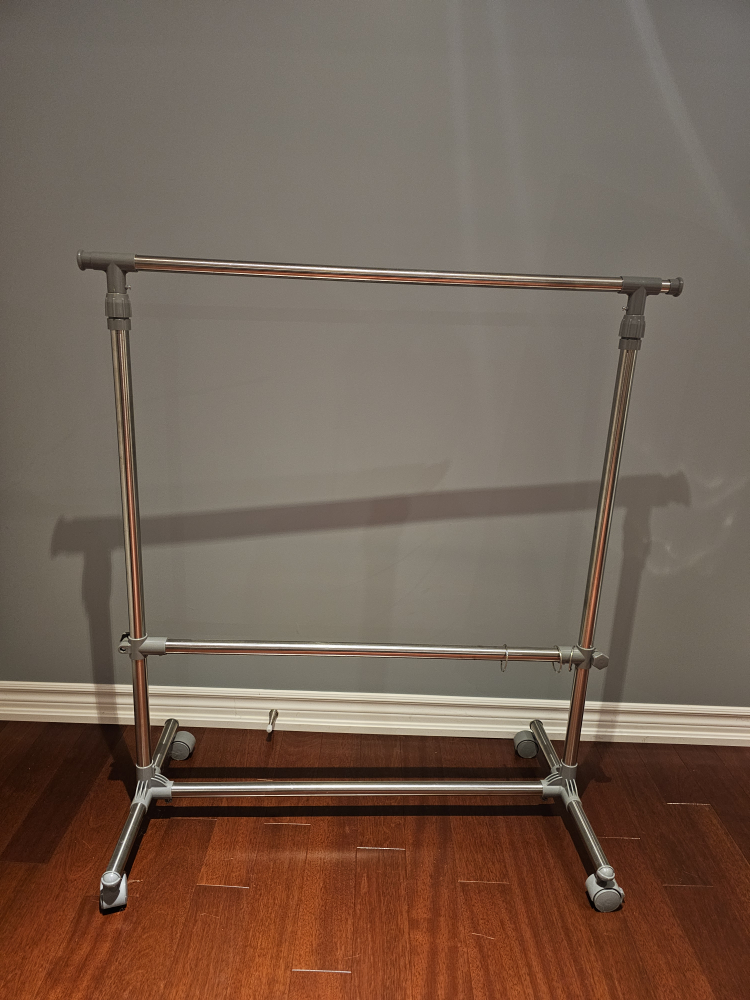 Rolling Clothes Rack