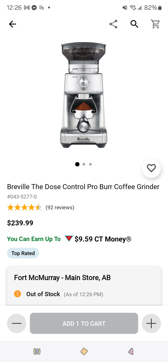 Breville Dose Control Pro Coffee Grinder - photo 3