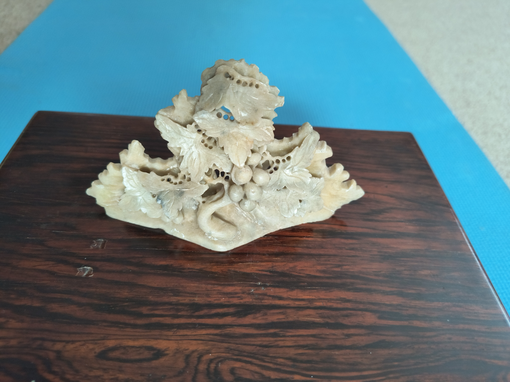 vintage soapstone sculpture - photo 5