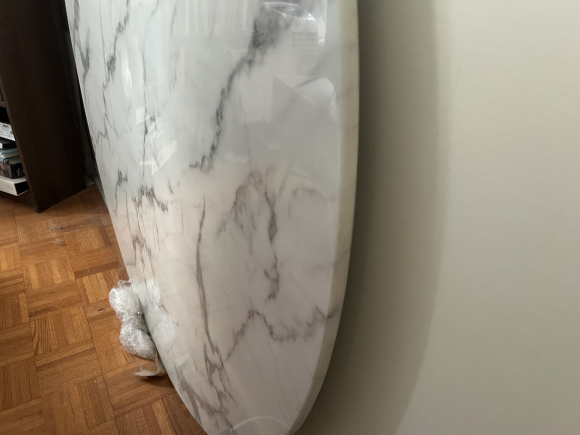 Real Marble Table Top ✨ - photo 3