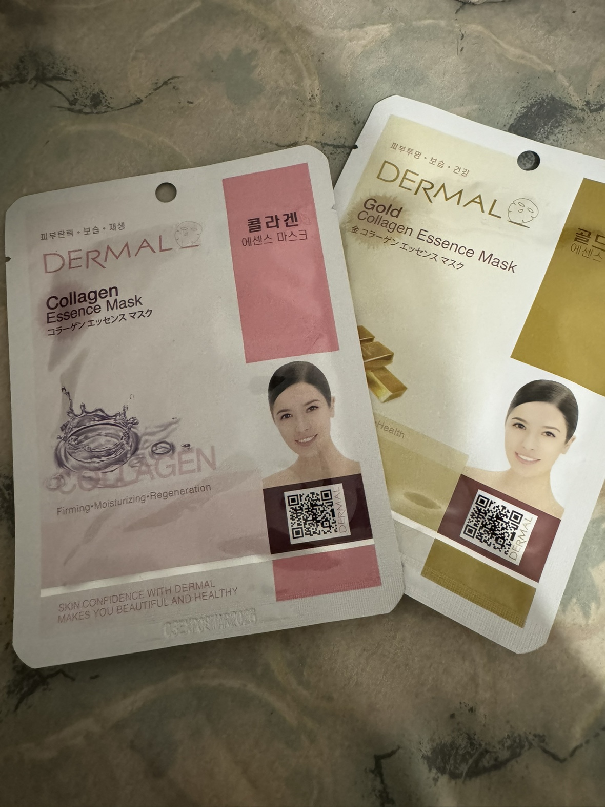 Dermal Collagen & Gold Essence Facial Masks - photo 2