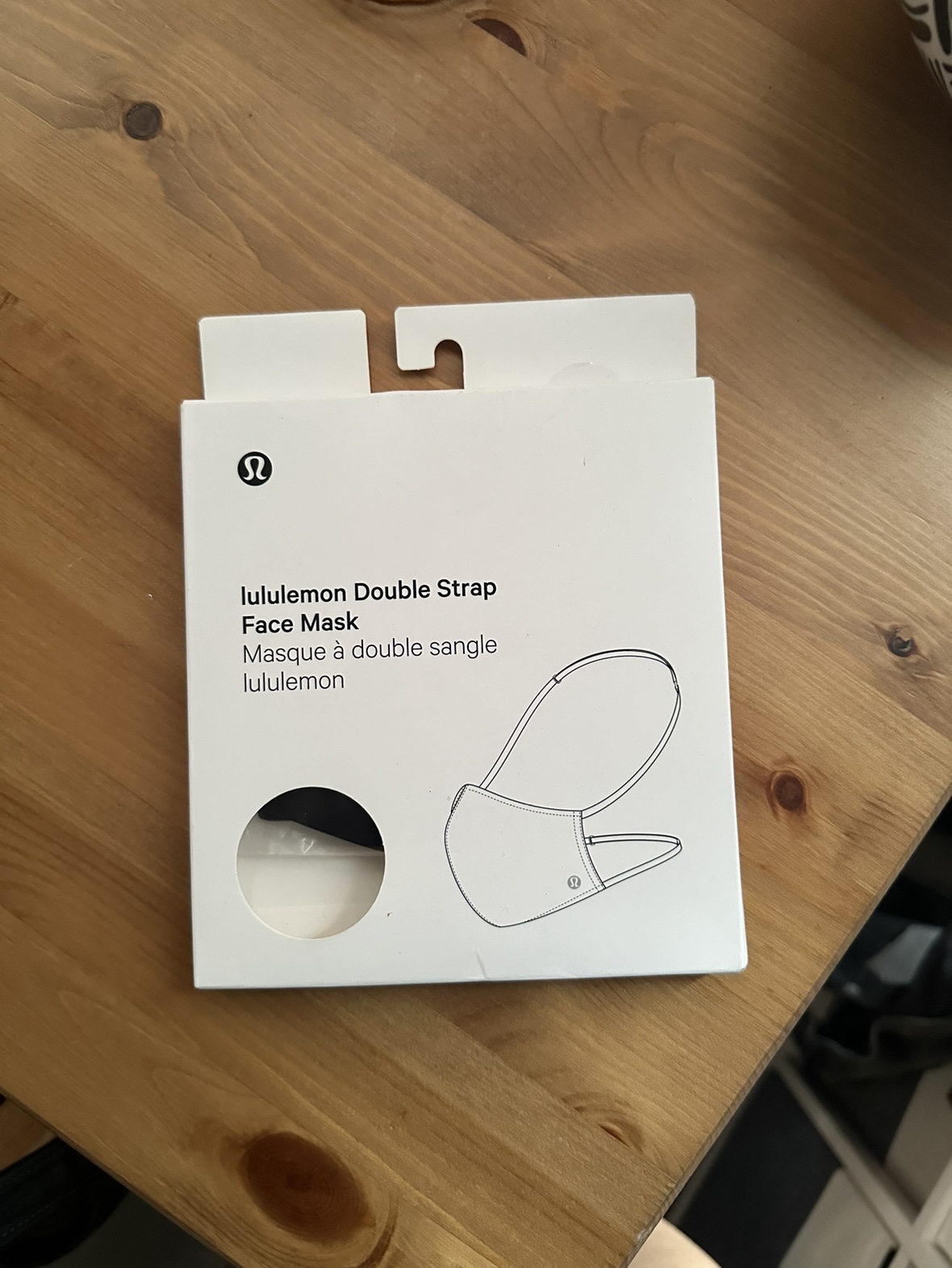 Lululemon Double Strap Face Mask - Black