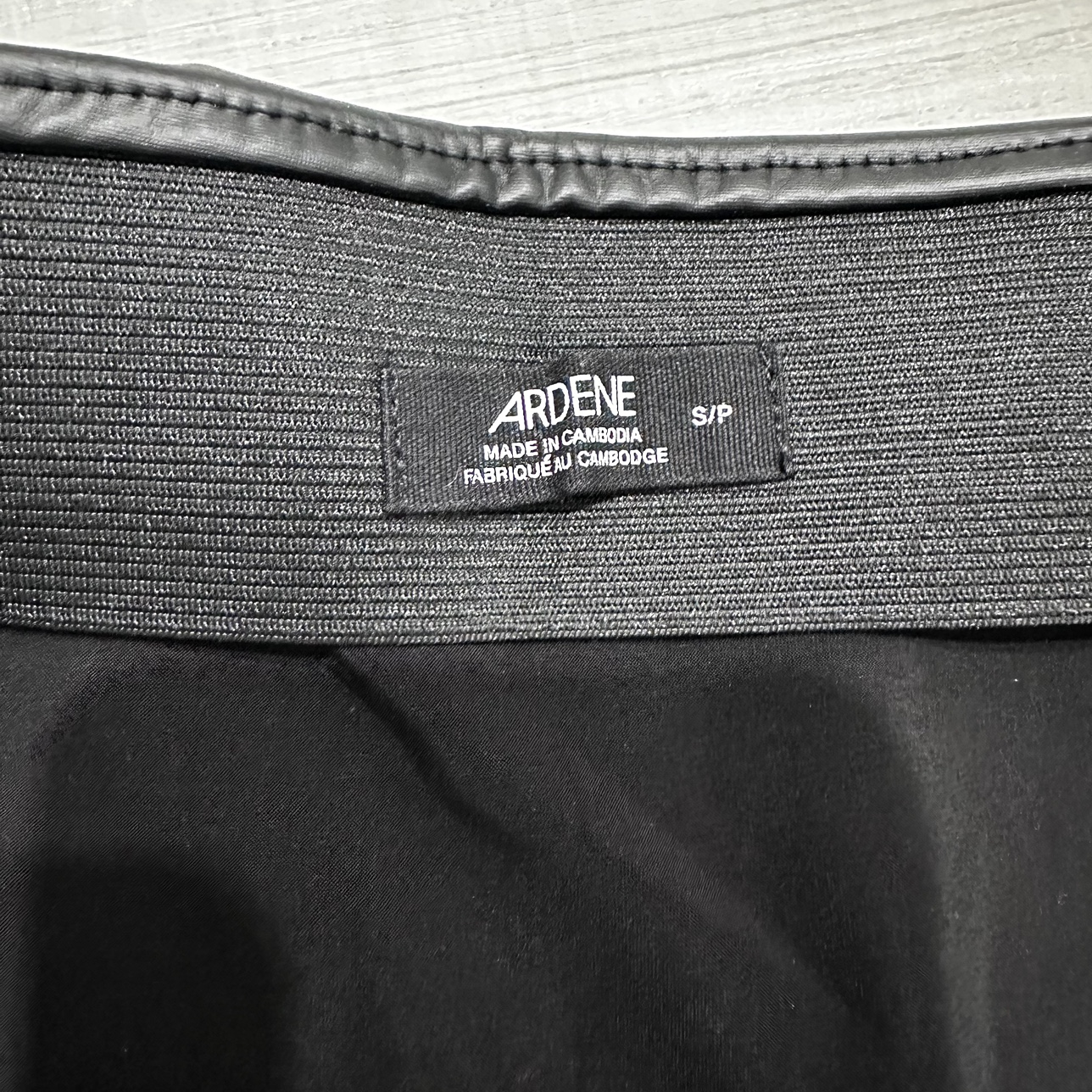 Ardene faux leather skirt image indicator(5)