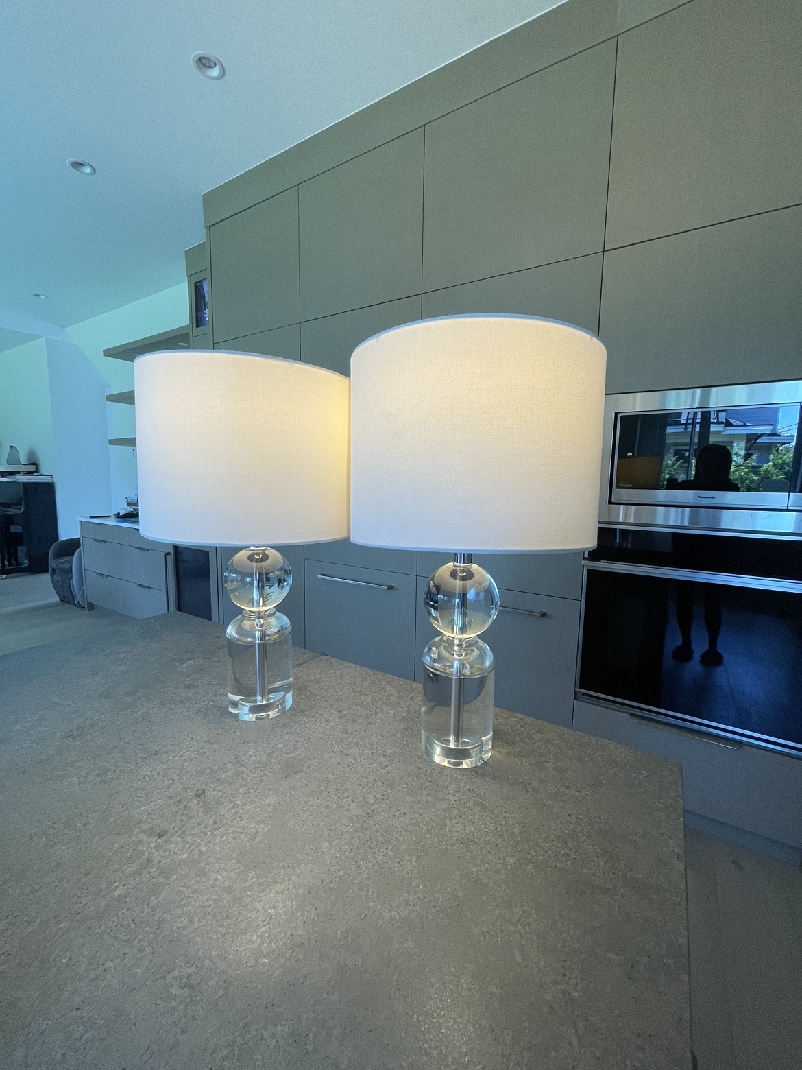 Crystal Table Lamp x 2 - photo 2