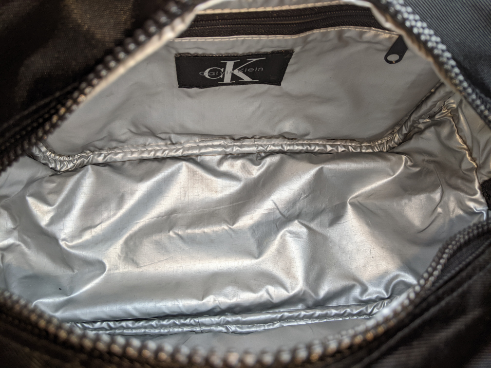 Calvin Klein CK Toiletry Shaving Kit Pouch Travel Cosmetic Bag image indicator(10)