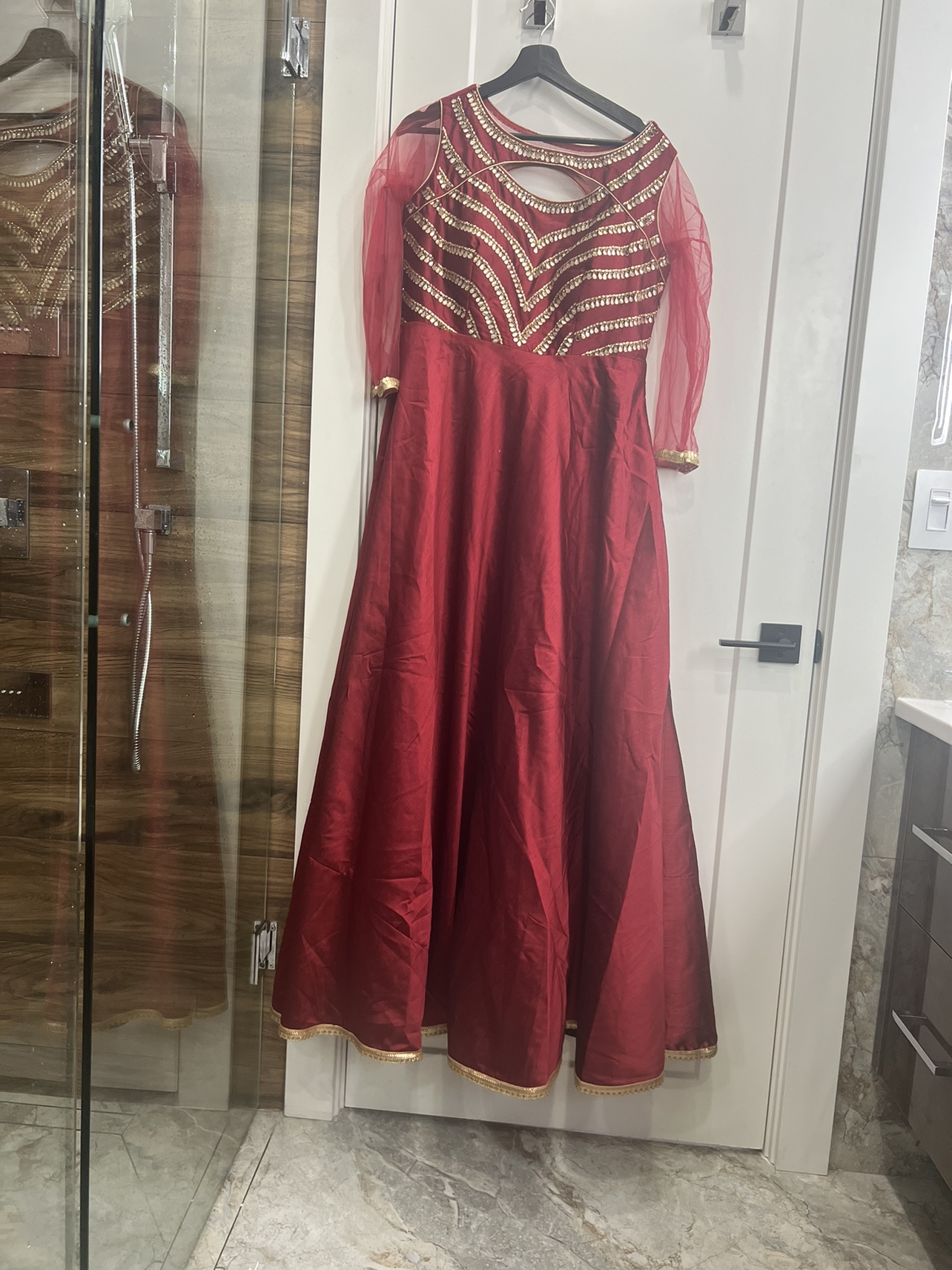 Long dress type two piece - photo 4