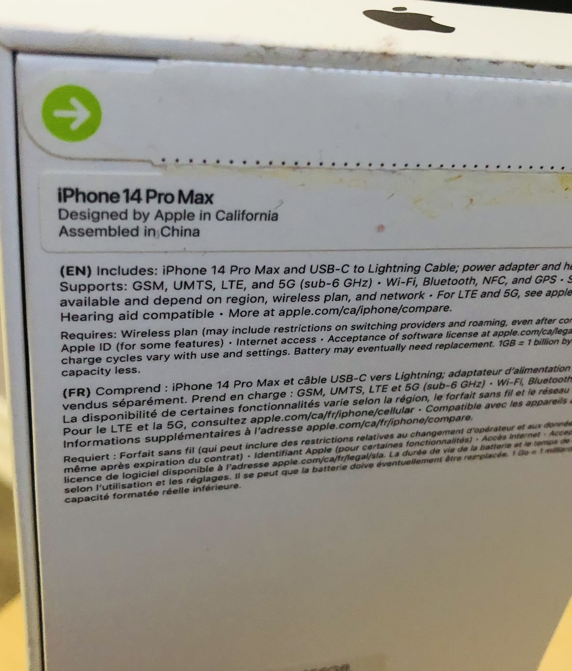 iPone 14 pro max space grey, 256gb - photo 2