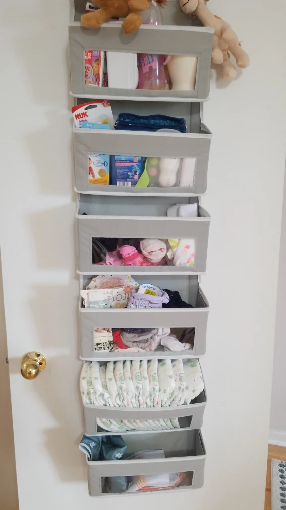 Over the door hanging organizer thumbnail