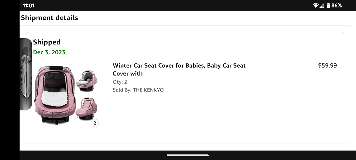 Carseat Cover - photo 2