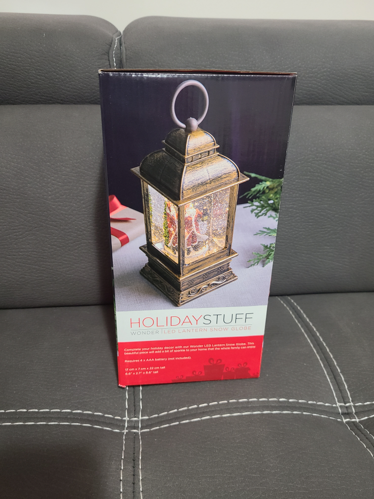 LED Lantern Snow Globe thumbnail