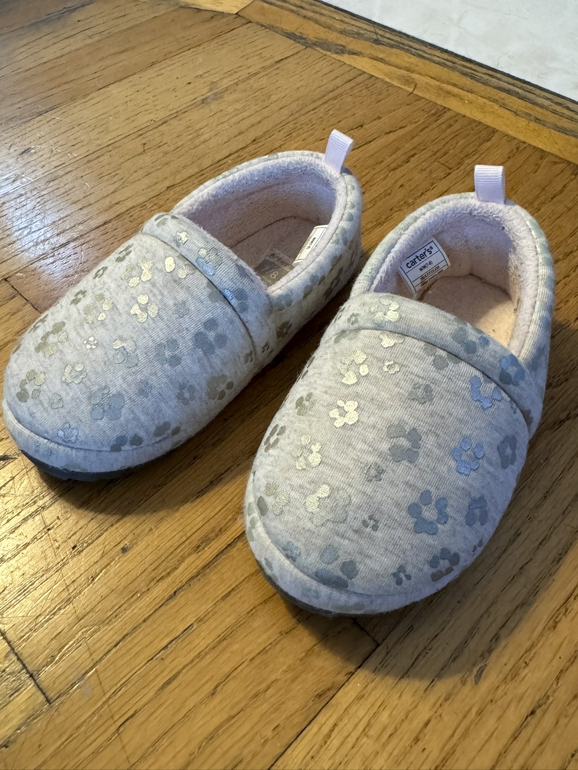 Toddler girl slippers