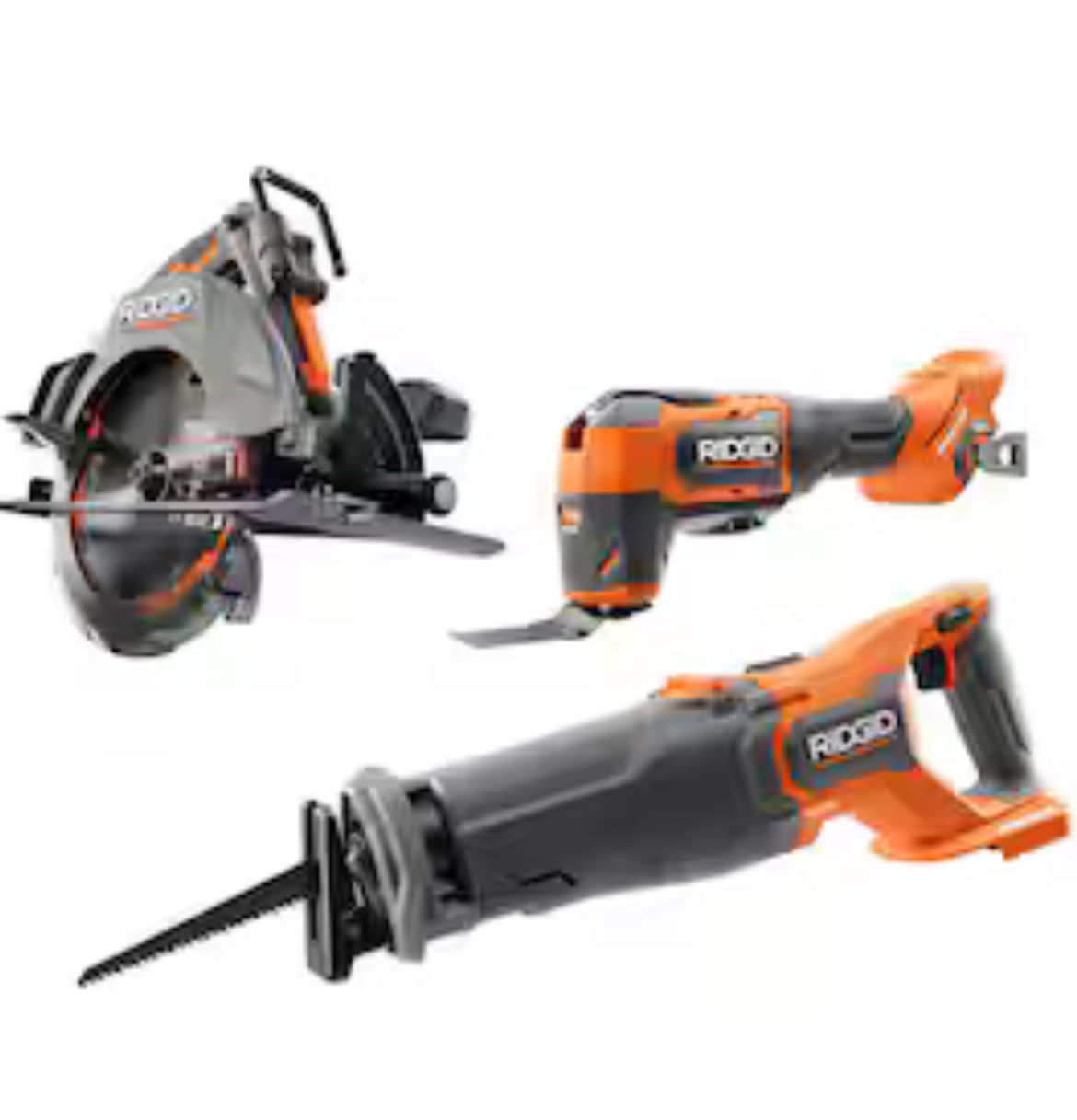 RIDGID 18V Brushless Cordless 3-Tool Combo Kit