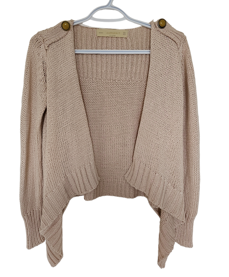 Zara Knit Waterfall Cardigan - photo 2