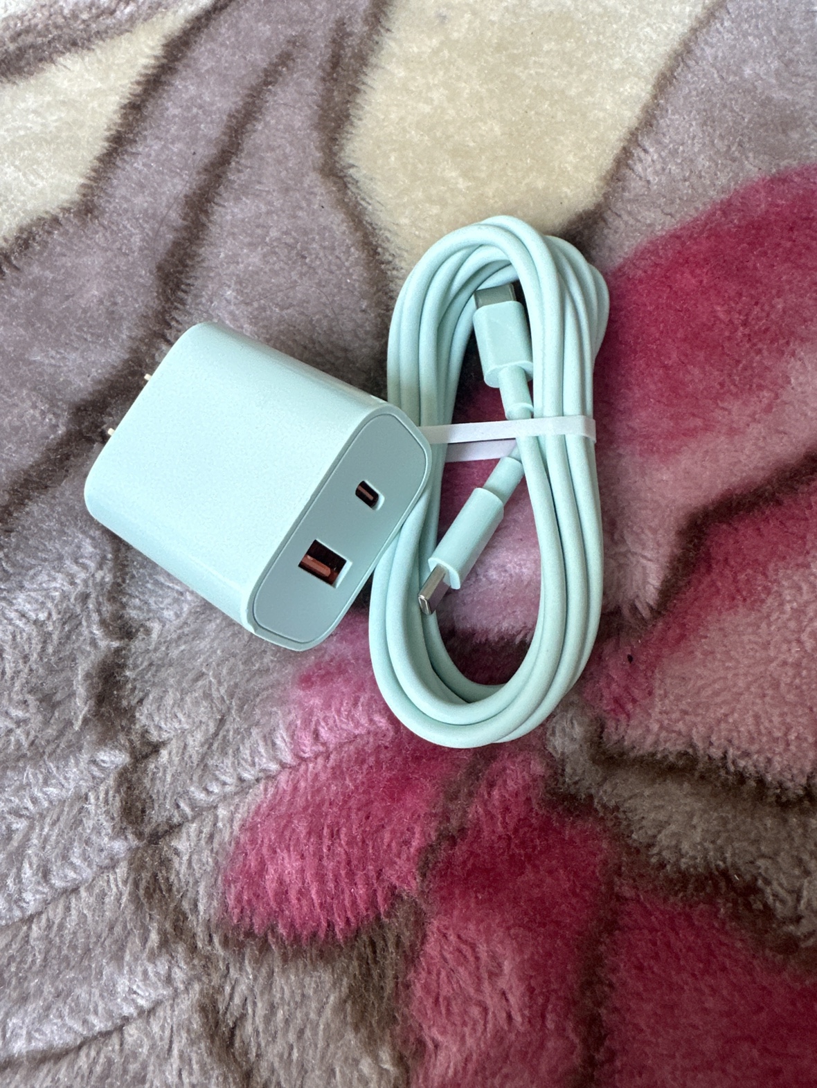 Mint Green Phone Charger thumbnail
