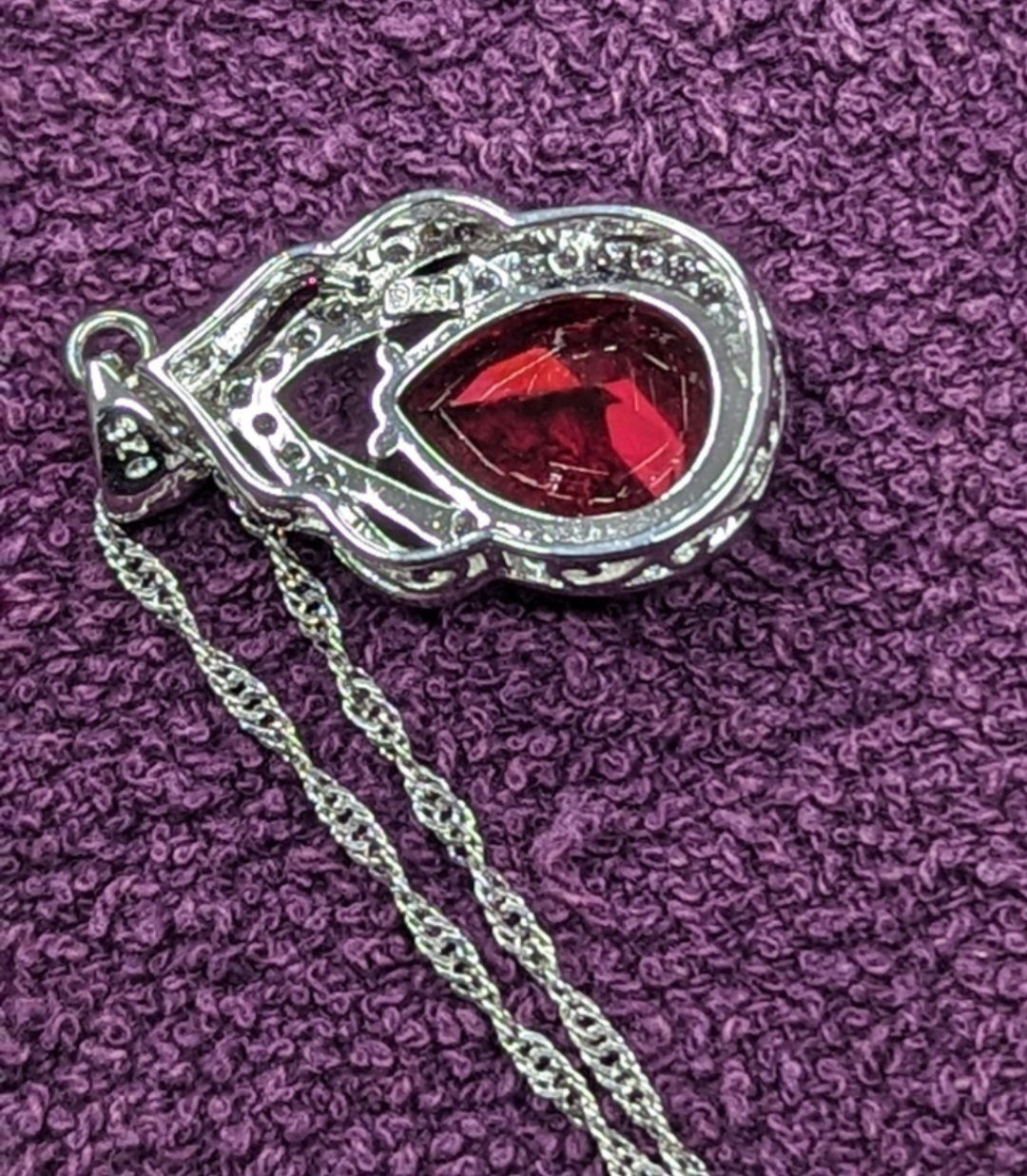 Jewelry Sets 925 Starling Silver Earrings/ Necklace/Ring - photo 5