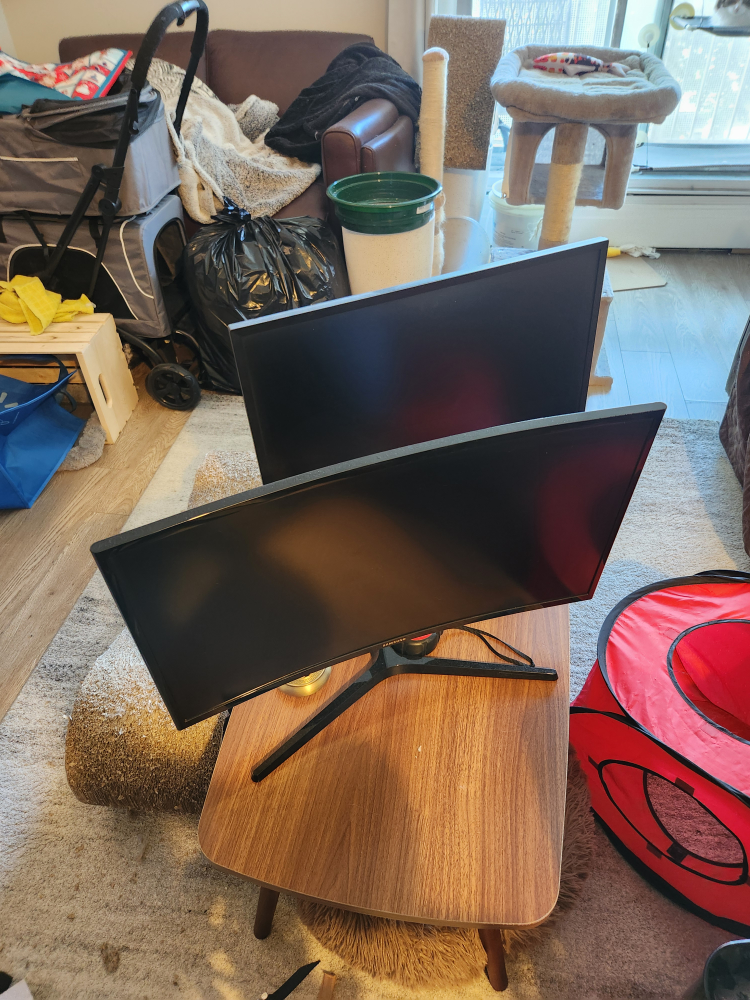 LG and Samsung Monitors