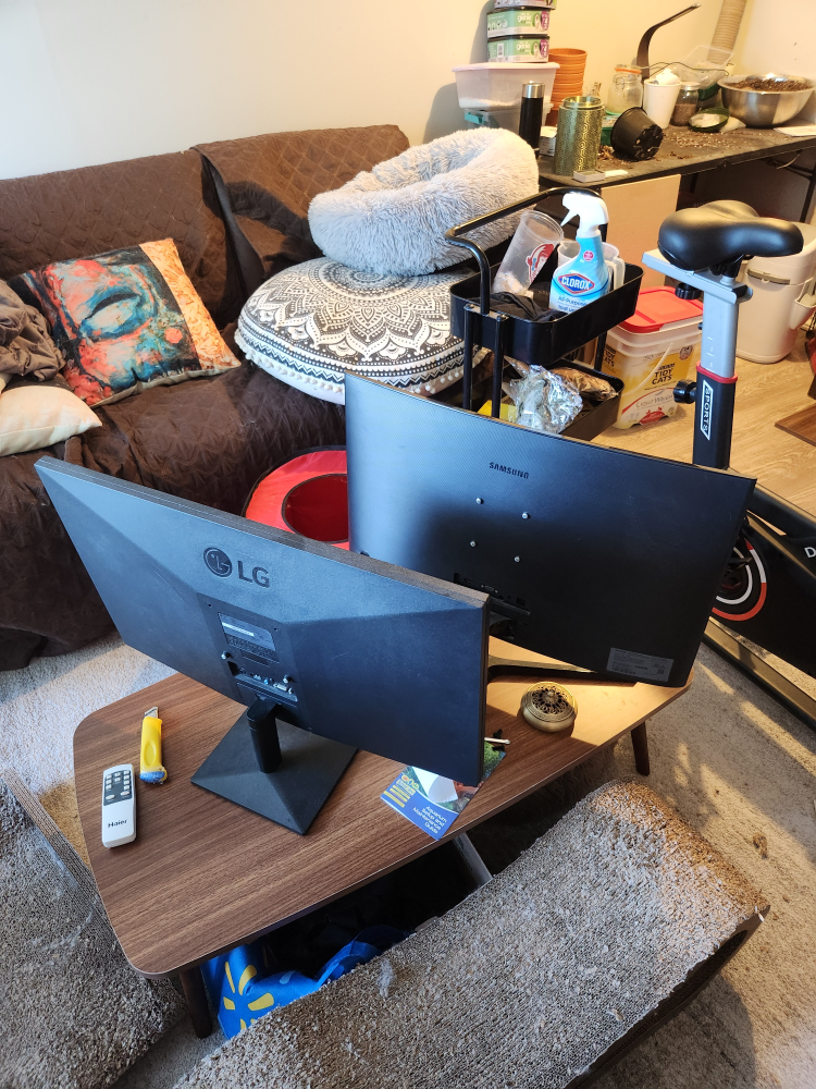 LG and Samsung Monitors - photo 2