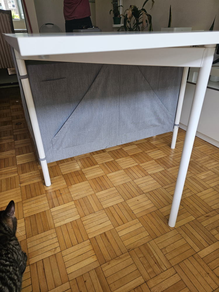 IKEA white foldable table - photo 2