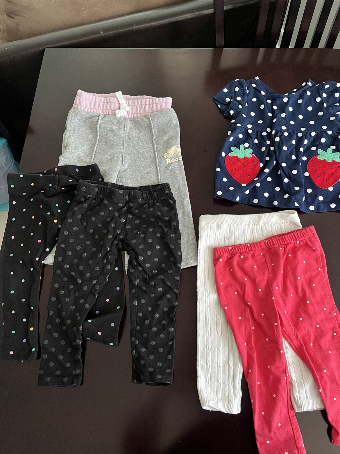 Baby Girl Sleepers/PJs Size 3-6 Months image indicator(7)