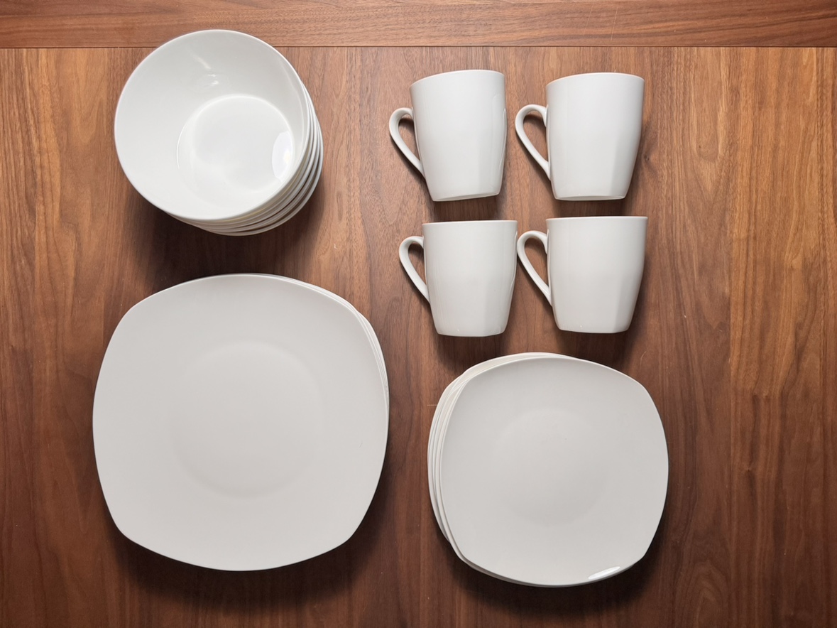 Dish and plate set #freecycle